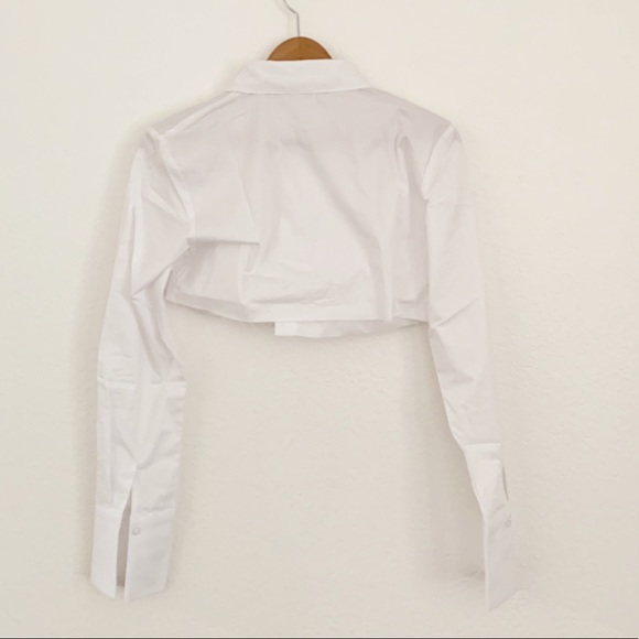 NEW Button Down Crop Top - Picture 7 of 9